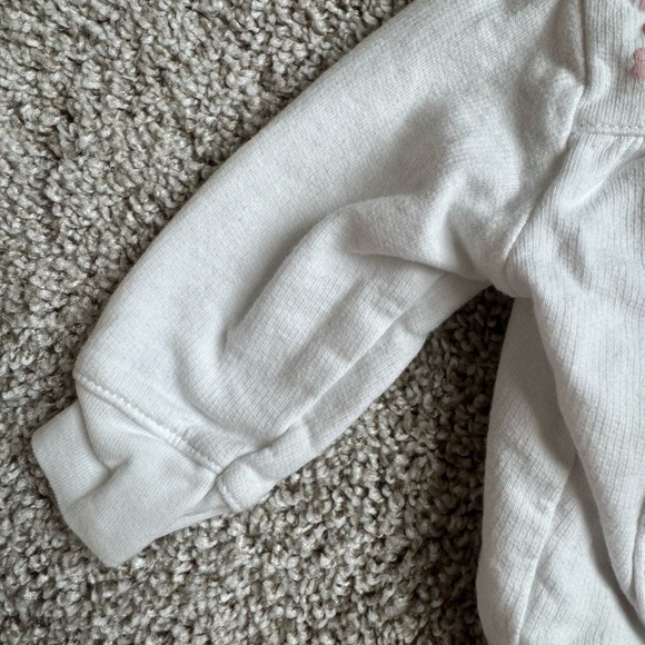 Baby Girls Cute Floral Baby Hoodie and Bodysuit Set outfit size 3 months - Picture 6 of 11